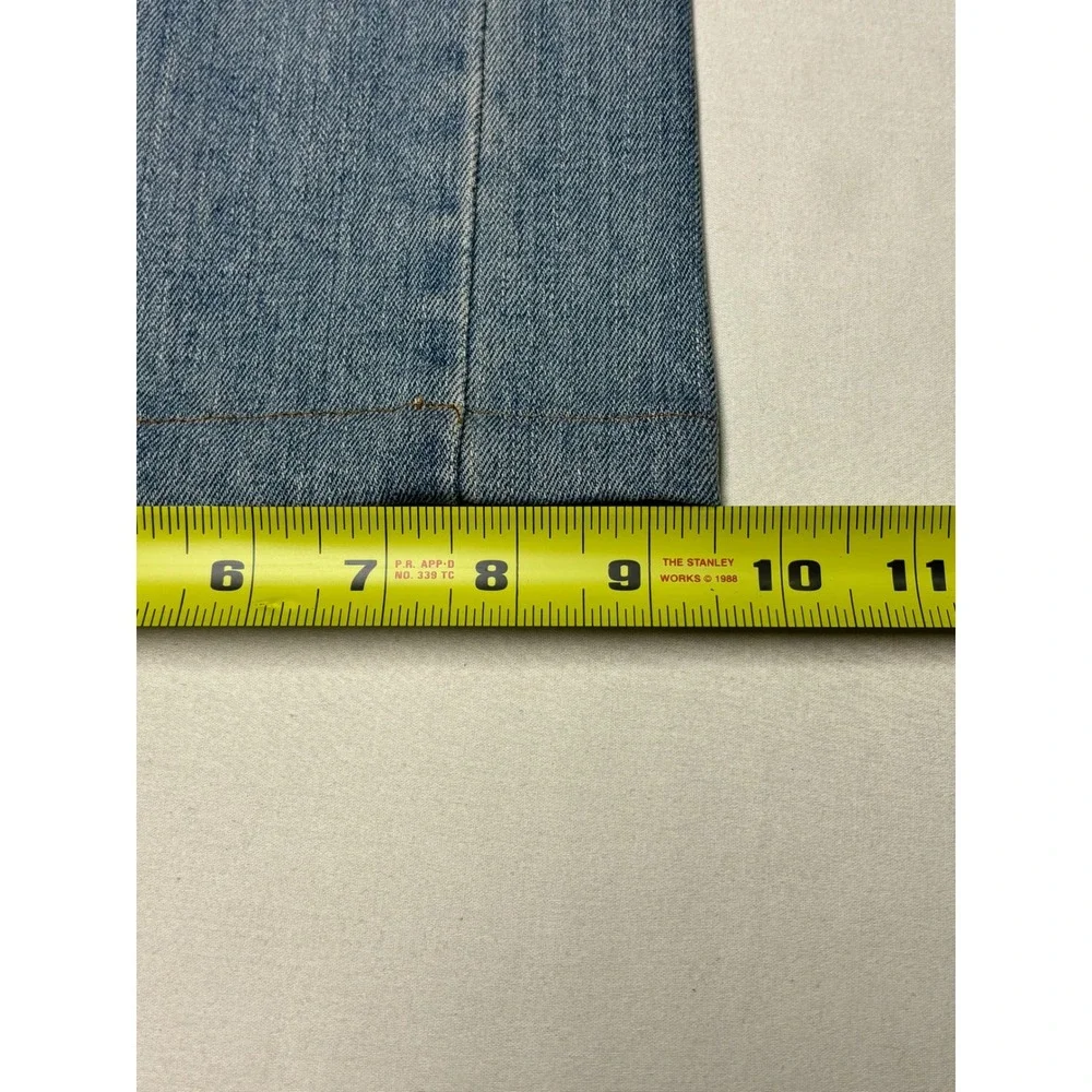 Levi Strauss 505 Jeans Mens W42 L32 Light Wash‎ Straight Leg Denim Pants